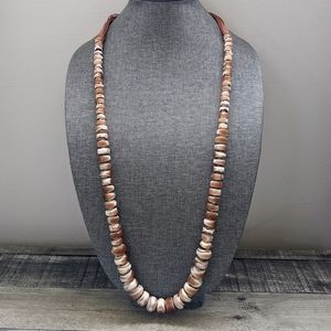 New! Chico's Long Single-Strand Beaded Necklace